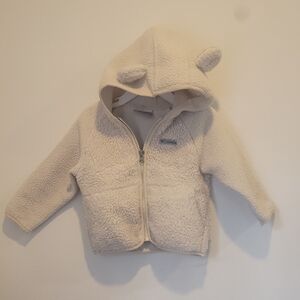 Columbia Baby Fleece Jacket with Ears - Cream